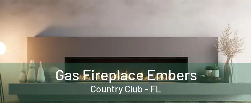 Gas Fireplace Embers Country Club - FL