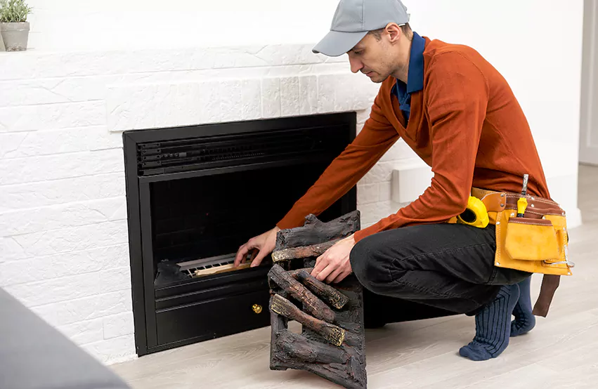 Wood Fireplace Repair in Country Club, FL